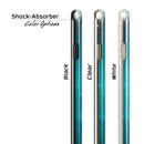 Teal Twilight Zone with Strikes of Lightening iPhone 6/6s or 6/6s Plus 2-Piece Hybrid INK-Fuzed Case