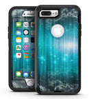 Teal Twilight Zone with Strikes of Lightening - iPhone 7 Plus/8 Plus OtterBox Case & Skin Kits