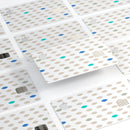 Teal and Aqua Descending Droplets - Premium Protective Decal Skin-Kit for the Apple Credit Card