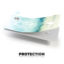 Teal and Aqua Unfocused Sparkling Orbs - Premium Protective Decal Skin-Kit for the Apple Credit Card