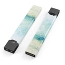 Teal and Aqua Unfocused Sparkling Orbs - Premium Decal Protective Skin-Wrap Sticker compatible with the Juul Labs vaping device