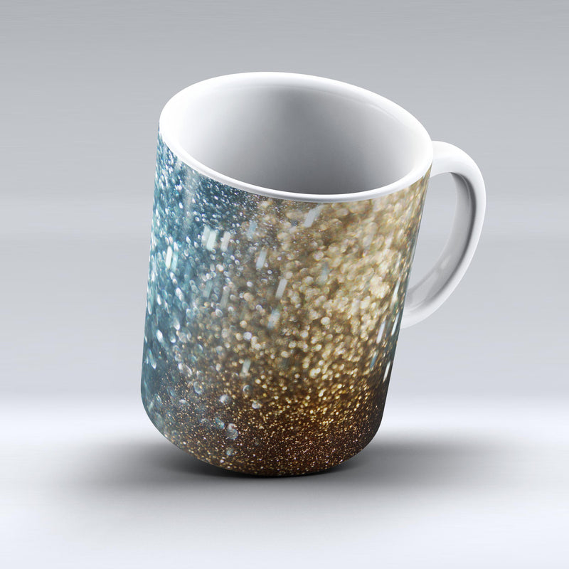 The-Teal-and-Gold-Grungy-Orbs-of-Light-ink-fuzed-Ceramic-Coffee-Mug