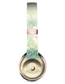 Teal and Gold Unfocused Orbs of Light Full-Body Skin Kit for the Beats by Dre Solo 3 Wireless Headphones