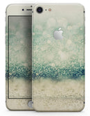 Teal and Gold Unfocused Orbs of Light - Skin-kit for the iPhone 8 or 8 Plus