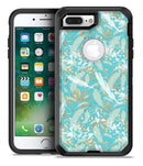 Teal and Orange Whispy Waterstrokes - iPhone 7 Plus/8 Plus OtterBox Case & Skin Kits