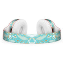 Teal and Orange Whispy Waterstrokes Full-Body Skin Kit for the Beats by Dre Solo 3 Wireless Headphones