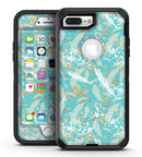 Teal and Orange Whispy Waterstrokes - iPhone 7 Plus/8 Plus OtterBox Case & Skin Kits