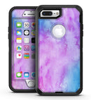 Teal to Pink 00424 Absorbed Watercolor Texture - iPhone 7 Plus/8 Plus OtterBox Case & Skin Kits