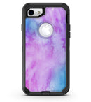 Teal to Pink 00424 Absorbed Watercolor Texture - iPhone 7 or 8 OtterBox Case & Skin Kits