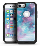 Teal to Pink 434 Absorbed Watercolor Texture - iPhone 7 or 8 OtterBox Case & Skin Kits