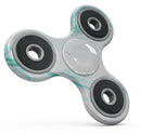 Teal v4 Textured Marble Full-Body Fidget Spinner Skin-Kit