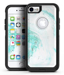 Teal v4 Textured Marble - iPhone 7 or 8 OtterBox Case & Skin Kits