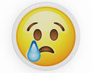 Tears Emoticon Emoji - Skin Kit for PopSockets and other Smartphone Extendable Grips & Stands