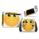 Teary Eyed Friendly Emoticons // Skin Decal Wrap Kit for Nintendo Switch Console & Dock, Joy-Cons, Pro Controller, Lite, 3DS XL, 2DS XL, DSi, or Wii - Vinyl Skin Wrap for Nintendo Switch 2, OLED, Lite, Pro Controller, Wii & Classic Handhelds