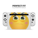 Teary Eyed Friendly Emoticons // Skin Decal Wrap Kit for Nintendo Switch Console & Dock, Joy-Cons, Pro Controller, Lite, 3DS XL, 2DS XL, DSi, or Wii - Vinyl Skin Wrap for Nintendo Switch 2, OLED, Lite, Pro Controller, Wii & Classic Handhelds