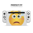 Teary Sad Friendly Emoticons // Skin Decal Wrap Kit for Nintendo Switch Console & Dock, Joy-Cons, Pro Controller, Lite, 3DS XL, 2DS XL, DSi, or Wii - Vinyl Skin Wrap for Nintendo Switch 2, OLED, Lite, Pro Controller, Wii & Classic Handhelds