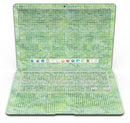 Teeny Tiny Green Watercolor Polka Dots - MacBook Air Skin Kit