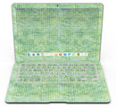 Teeny Tiny Green Watercolor Polka Dots - MacBook Air Skin Kit