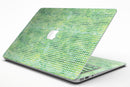 Teeny Tiny Green Watercolor Polka Dots - MacBook Air Skin Kit