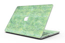 Teeny Tiny Green Watercolor Polka Dots - MacBook Pro with Retina Display Full-Coverage Skin Kit