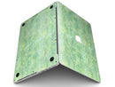 Teeny Tiny Green Watercolor Polka Dots - MacBook Pro with Retina Display Full-Coverage Skin Kit