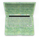 Teeny Tiny Green Watercolor Polka Dots - MacBook Pro with Retina Display Full-Coverage Skin Kit