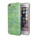 Teeny Tiny Green Watercolor Polka Dots iPhone 6/6s or 6/6s Plus 2-Piece Hybrid INK-Fuzed Case