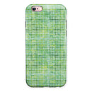 Teeny Tiny Green Watercolor Polka Dots iPhone 6/6s or 6/6s Plus 2-Piece Hybrid INK-Fuzed Case