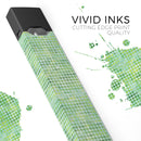 Teeny Tiny Green Watercolor Polka Dots - Premium Decal Protective Skin-Wrap Sticker compatible with the Juul Labs vaping device