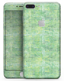 Teeny Tiny Green Watercolor Polka Dots - Skin-kit for the iPhone 8 or 8 Plus