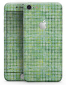 Teeny Tiny Green Watercolor Polka Dots - Skin-kit for the iPhone 8 or 8 Plus