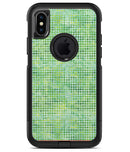 Teeny Tiny Green Watercolor Polka Dots - iPhone X OtterBox Case & Skin Kits