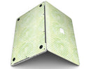 Teeny Tiny White Polka Dots on Light Green Watercolor - MacBook Pro with Retina Display Full-Coverage Skin Kit