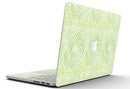 Teeny Tiny White Polka Dots on Light Green Watercolor - MacBook Pro with Retina Display Full-Coverage Skin Kit