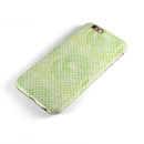 Teeny Tiny White Polka Dots on Light Green Watercolor iPhone 6/6s or 6/6s Plus 2-Piece Hybrid INK-Fuzed Case
