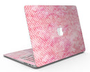Teeny Tiny White Polka Dots on Pink Watercolor - MacBook Air Skin Kit