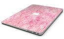 Teeny Tiny White Polka Dots on Pink Watercolor - MacBook Air Skin Kit