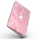 Teeny Tiny White Polka Dots on Pink Watercolor - MacBook Pro with Retina Display Full-Coverage Skin Kit