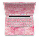 Teeny Tiny White Polka Dots on Pink Watercolor - MacBook Pro with Retina Display Full-Coverage Skin Kit