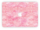 Teeny Tiny White Polka Dots on Pink Watercolor - MacBook Pro with Retina Display Full-Coverage Skin Kit