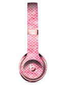 Teeny Tiny White Polka Dots on Pink Watercolor Full-Body Skin Kit for the Beats by Dre Solo 3 Wireless Headphones