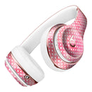Teeny Tiny White Polka Dots on Pink Watercolor Full-Body Skin Kit for the Beats by Dre Solo 3 Wireless Headphones