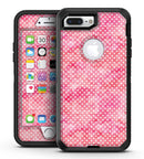 Teeny Tiny White Polka Dots on Pink Watercolor - iPhone 7 Plus/8 Plus OtterBox Case & Skin Kits