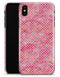 Teeny Tiny White Polka Dots on Pink Watercolor - iPhone X Clipit Case