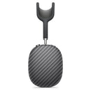 Textured Black Carbon Fiber - Full Body Skin Decal Wrap Kit for Apple AirPods Pro Max