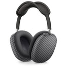 Textured Black Carbon Fiber - Full Body Skin Decal Wrap Kit for Apple AirPods Pro Max