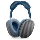 Textured Black Carbon Fiber - Full Body Skin Decal Wrap Kit for Apple AirPods Pro Max