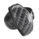 Textured Black Carbon Fiber - Full Body Skin Decal Wrap Kit for Disney Magic Band