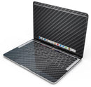 Textured Black Carbon Fiber // Skin Decal Wrap Kit Compatible with the Apple MacBook Pro, Pro with Touch Bar or Air (11, 12, 13, 15 & 16" - All Versions Available)