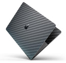Textured Black Carbon Fiber // Skin Decal Wrap Kit Compatible with the Apple MacBook Pro, Pro with Touch Bar or Air (11, 12, 13, 15 & 16" - All Versions Available)